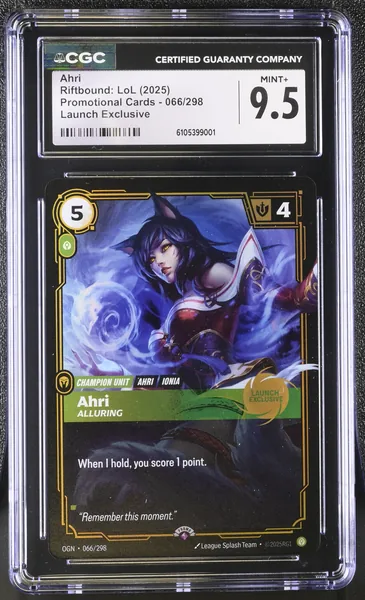 Ahri · Promotional Cards #066 (2025), CGC 9.5