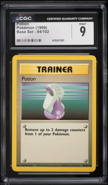 Potion · Base Set #94 (1999), CGC 9