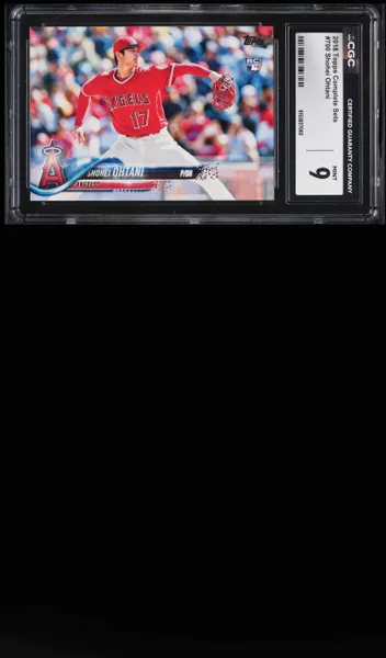 2018 Topps Complete Sets Shohei Ohtani ROOKIE #700 CGC 9 MINT
