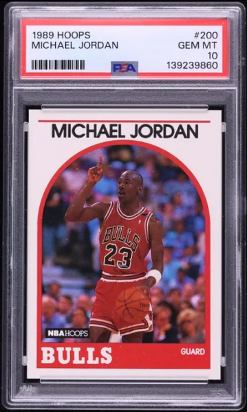 1989 Hoops Michael Jordan #200 PSA 10 GEM MINT
