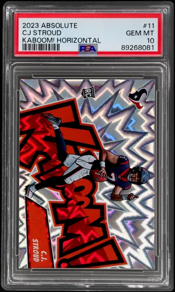 2023 Panini Absolute Kaboom! Horizontal CJ Stroud #11 PSA 10