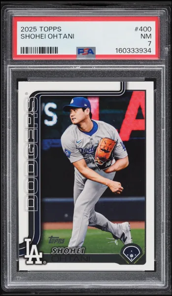 2025 Topps Shohei Ohtani #400 PSA 7 NRMT