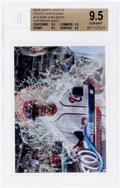 2018 Topps Update Gatorade Bath Variation Autograph Juan Soto #US300B BGS 9.5