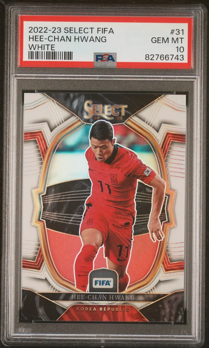 2022 #31 Hee-Chan Hwang PSA 10 Panini Select FIFA — Common