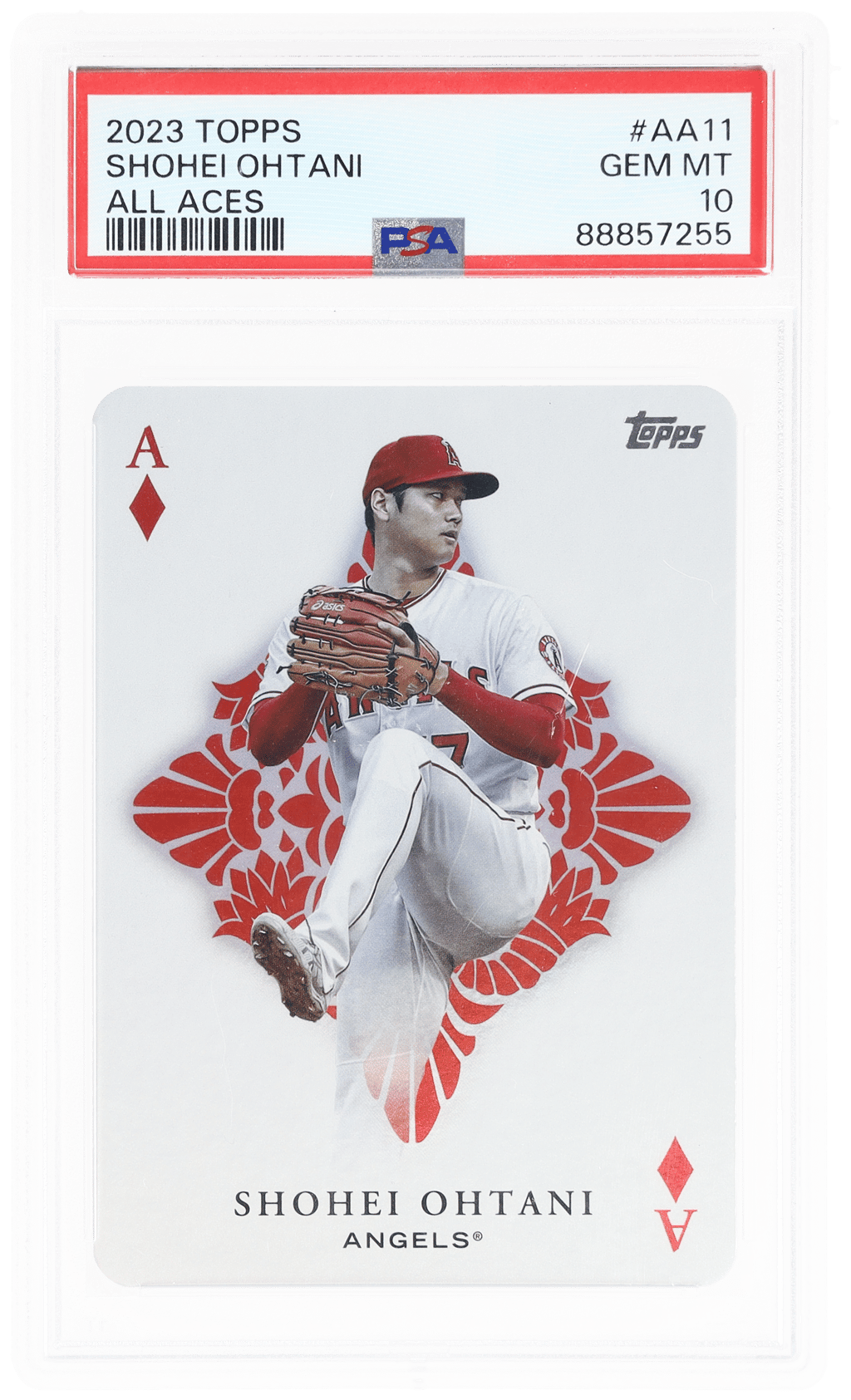 2023 Topps All Aces Shohei Ohtani #AA-11 PSA 10