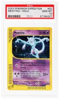 2002 Pokemon Expedition Holo Mewtwo #20 PSA 10