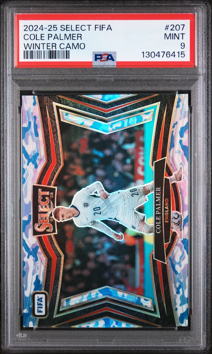 2024 #207 Cole Palmer PSA 9 Panini Select FIFA — Common