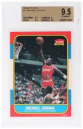 1986 Fleer Michael Jordan #57 BGS 9.5