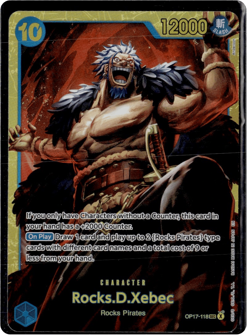 2026 Rocks.D.Xebec (foil) #118 The World's Strongest Warriors