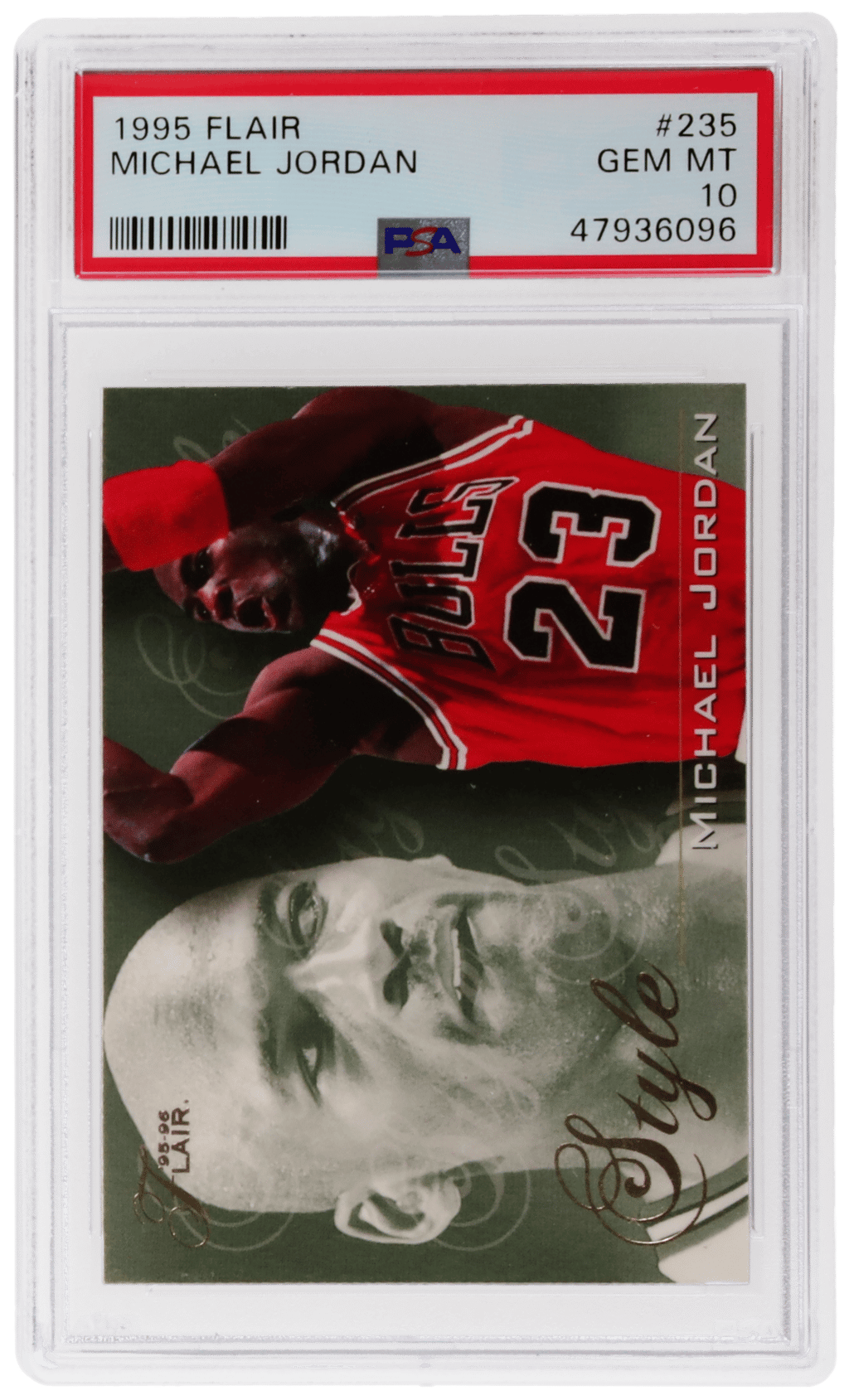 1995 Flair Michael Jordan #235 PSA 10