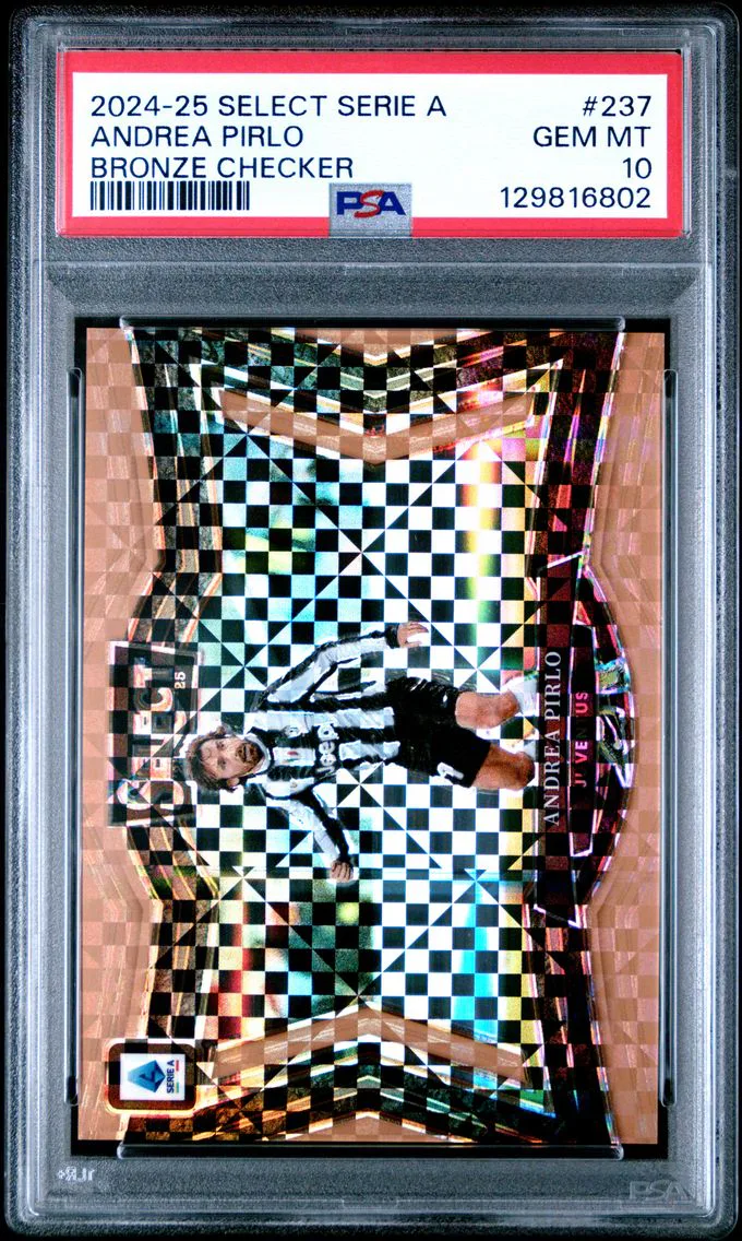 2024 #237 Andrea Pirlo PSA 10 Panini Select Serie A — Uncommon