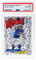 2018 Panini Kaboom! Josh Allen #K-JA PSA 10