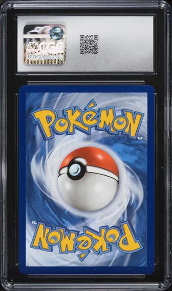 2021 Pokemon Sword & Shield Promo Celebrations ETB Holo Greninja Gold Star #SWSH144 CGC 8 NM-MT, back