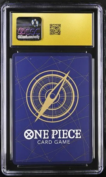 2025 #P-110 Monkey D. Luffy CGC 10 Pristine Premium Collection One Piece Day'25 - Japanese, back