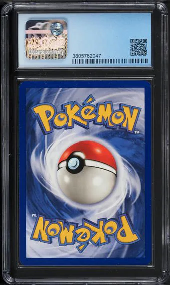1999 #55 Slowpoke 1st Edition CGC 10 Fossil Pokemon, back