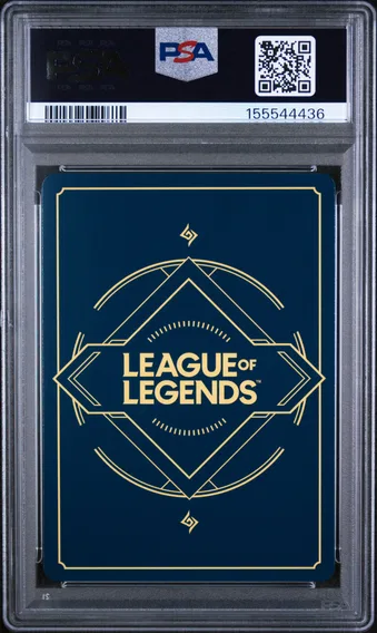 2025 #111a Heimerdinger - Inventor PSA 10 Riftbound: League of Legends Ogn-Origins, back