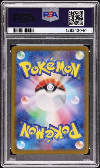 2024 #192 Meowth PSA 10 Pokemon Japanese Scarlet & Violet Promo Generations Start Deck Full Art, back