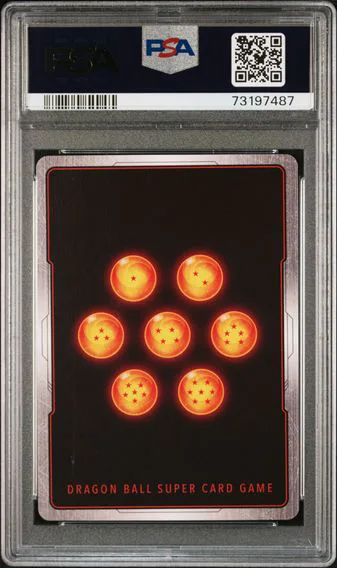 2021 #BT13-036 SS2 Son Gohan, Astonishing Strike PSA 9 Dragon Ball Super Card Game Series 13 Supreme Rivalry, back