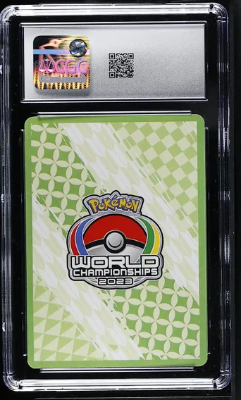 2023 #138 Lugia V CGC 10 World Championship Decks - English, back
