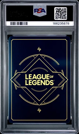 2026 #057a Irelia - Fervent PSA 10 Riftbound: League of Legends Sfd-Spiritforged, back