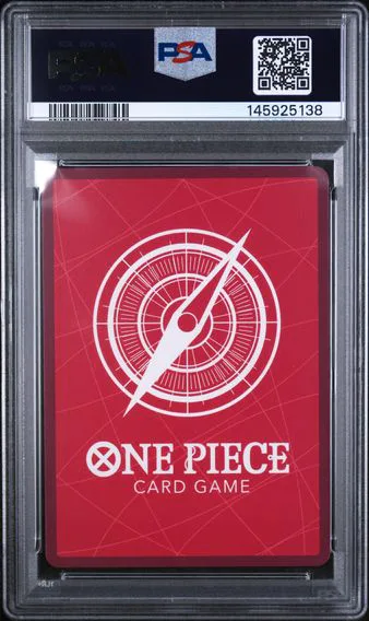 2025 #001 Monkey D. Luffy PSA 10 One Piece Learn Together Deck Set, back