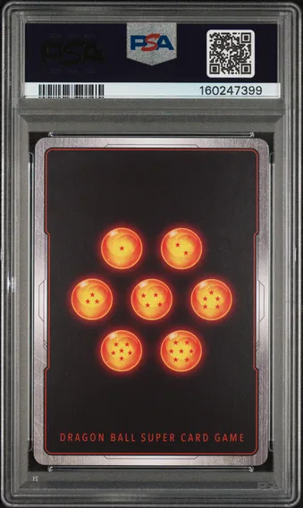 2025 #FB08-007 Son Goku PSA 10 Dragon Ball Super Card Game Fusion World Saiyan's Pride, back