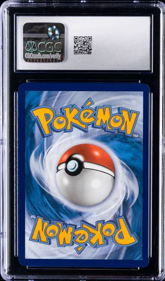2024 #216 Mew EX CGC 10 Paf EN-Paldean Fates Pokemon, back
