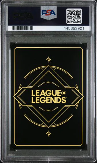 2025 #293a The Grand Plaza PSA 10 Riftbound: League of Legends Ogn-Origins, back