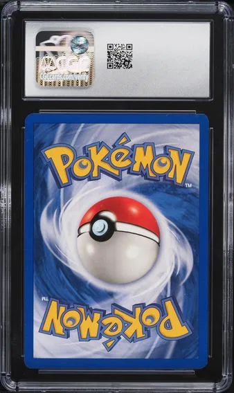 1999-2000 Pokemon Base Set Pikachu #58 CGC 8.5 NM-MT+, back