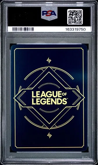 2025 #243a Darius - Executioner PSA 10 Riftbound: League of Legends Ogn-Origins, back