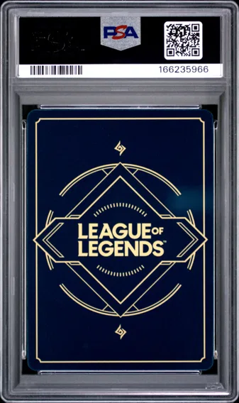2026 #057a Irelia - Fervent PSA 10 Riftbound: League of Legends Sfd-Spiritforged, back
