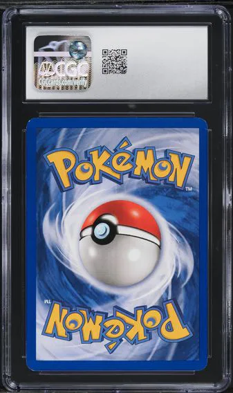1999 #12 Ninetales-Holo CGC 8.5 Game Pokemon, back