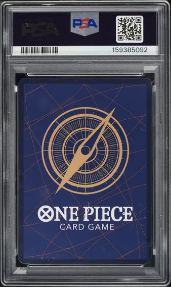 2025 #114 Gum-Gum Fire-Fist Pistol Red Hawk PSA 10 One Piece Fist Of Divine Speed Manga Art, back