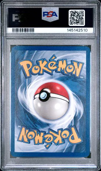 2000 #70 Zubat PSA 9 Rocket, back