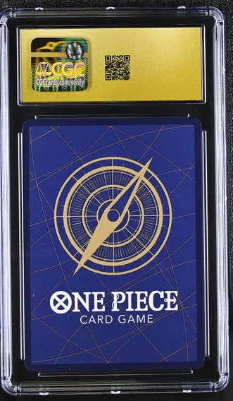 2022 #ST01-008 Nico Robin CGC 10 Pristine Premium Collection 25th Anniversary - Japanese, back