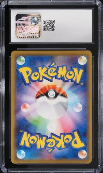 2021 Pokemon Japanese SWSH 25th Anniversary Holo Surfing Pikachu V #21 CGC 10 GEM MINT, back
