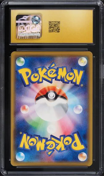 2019 Pokemon Japanese Sun & Moon Detective Pikachu Reverse Holo Mewtwo #16 CGC 10 PRISTINE, back