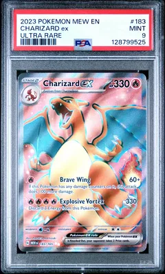 Charizard ex #183 PSA 9