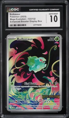 Bulbasaur #133 CGC 10