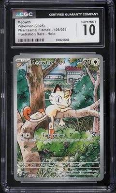 Meowth #106 CGC 10