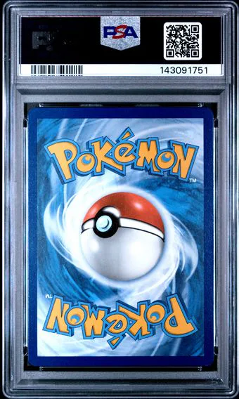 Charizard ex #183, back of the slab