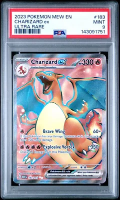 Charizard ex #183 PSA 9