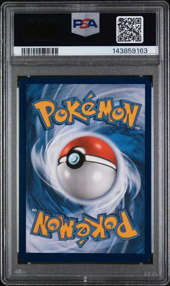 Charizard V #260, back of the slab