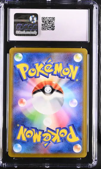 Zapdos ex #204, back of the slab