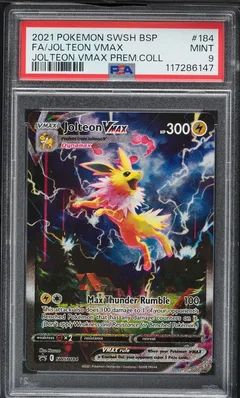 Jolteon VMAX #184 PSA 9