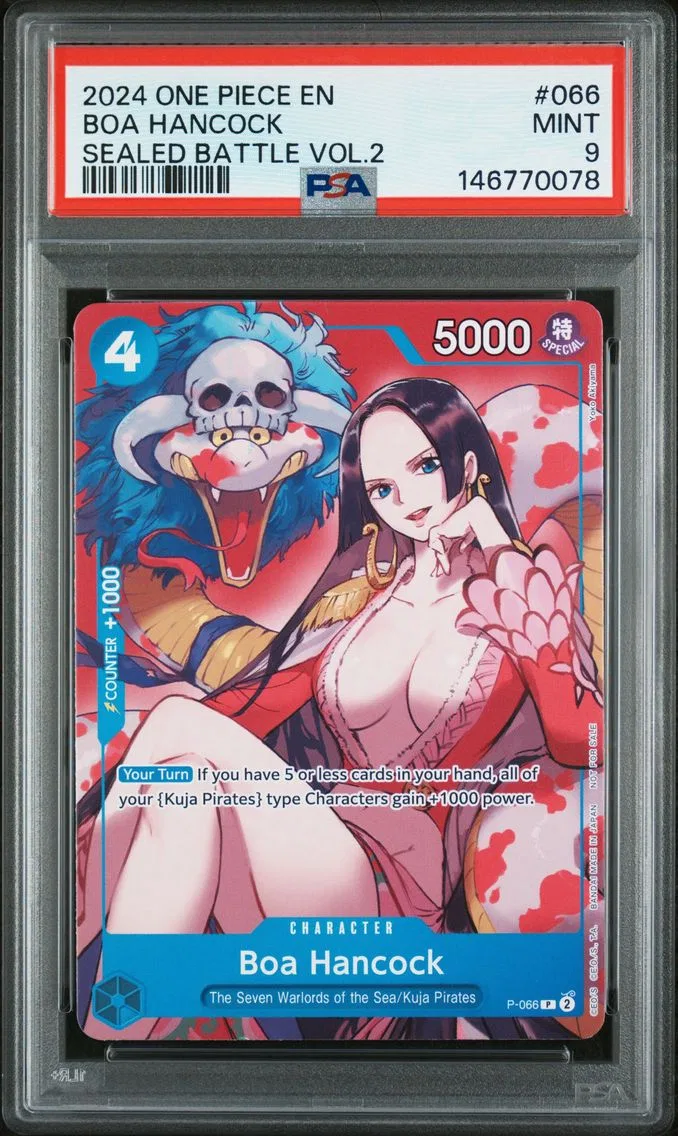 2024 #066 Boa Hancock PSA 9 One Piece Promos