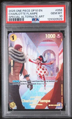 Charlotte Flampe #OP10-056 PSA 10