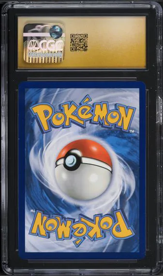 Bulbasaur #143, back of the slab