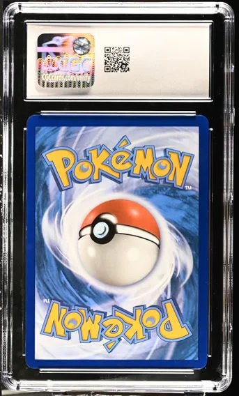 Pikachu #160, back of the slab