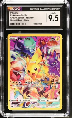 Pikachu #160 CGC 9.5